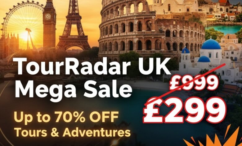 TourRadar UK running a Mega Sale